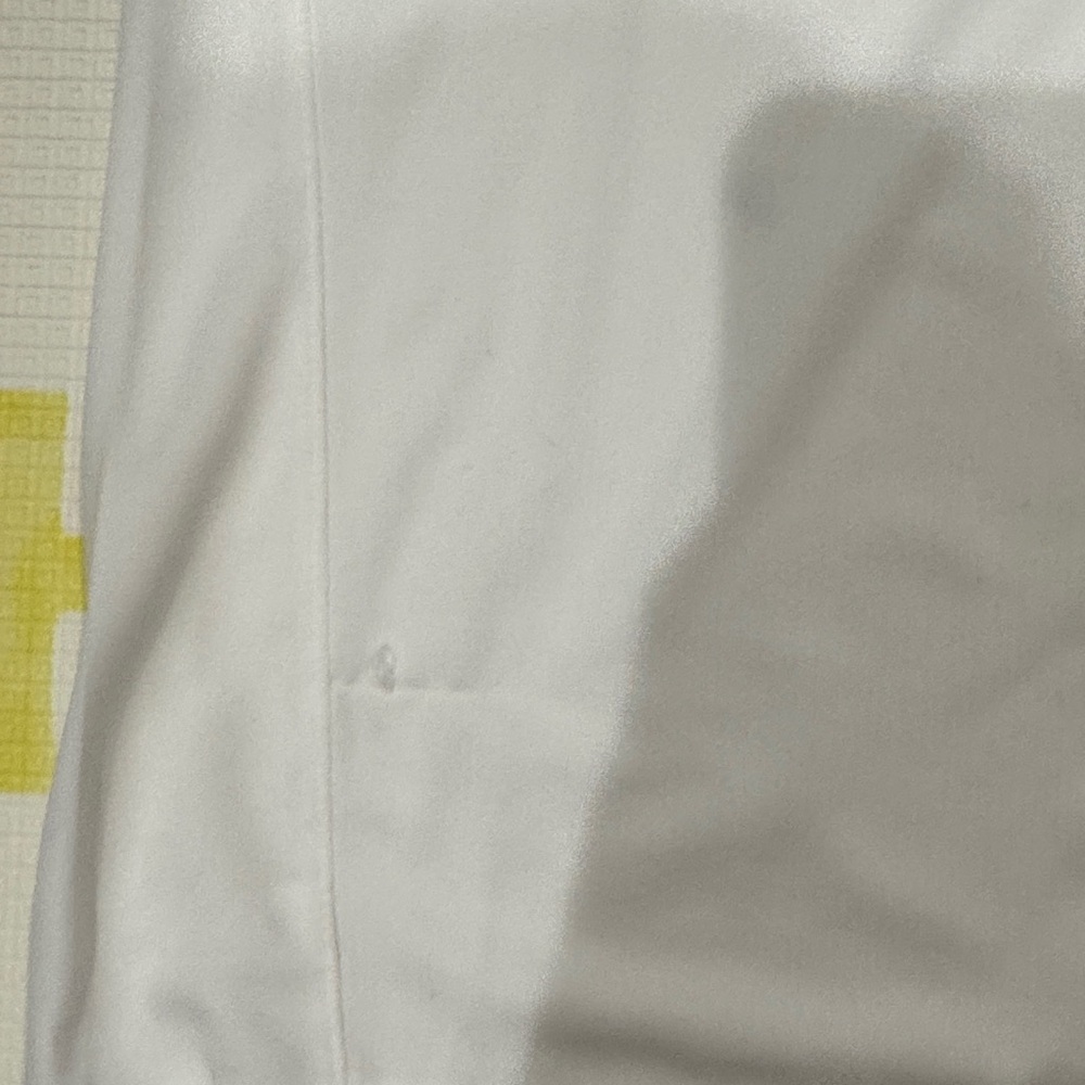 Nike White and Navy 'States' Baseball Jersey - Picture 3 of 6